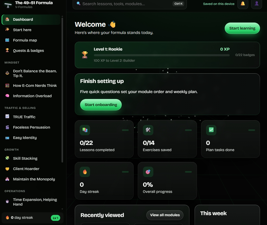 49-51 Formula dashboard — blurred preview