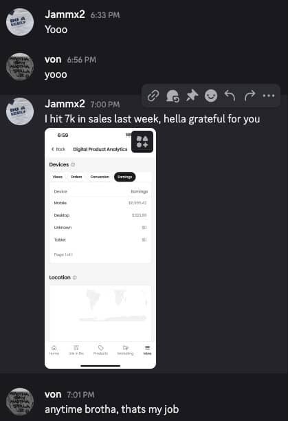 $7k week proof
